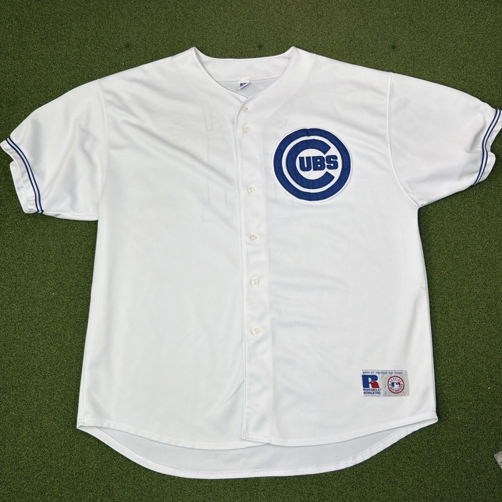 Vintage Sammy Sosa #21 Chicago Cubs Russell Athletic Jersey Size 3XL